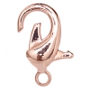 Lobster Clasp 26mm Brass Nickel free, Lead free Copper Plated